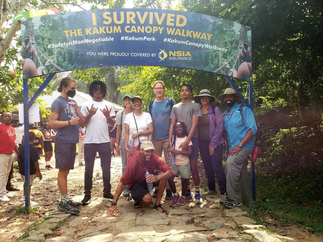 "I Survived the Kakum Canopy Walkway"